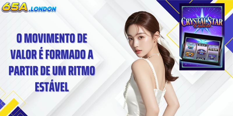 O movimento de valor é formado a partir de um ritmo estável