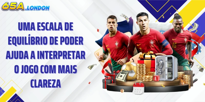 Uma escala de equilíbrio de poder ajuda a interpretar o jogo com mais clareza