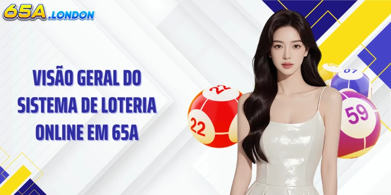 Visão geral do sistema de loteria online em 65A